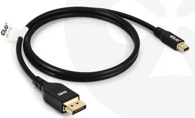 Obrázok produktu pre CLUB3D CAC-1116, 1 m, Mini DisplayPort, DisplayPort, Samec, Samec, 10240 x 4320 px