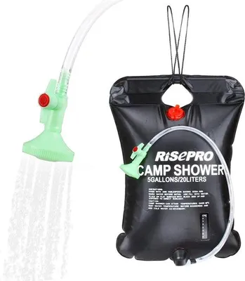 Produktbild von Famanu Camping-Dusche 20L mit Temperaturregelung 45 °C - Zeltzubehör