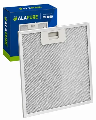 Immagine prodotto di Filtro metallico Alapure, compatibile con il modello Ikea 4055250429, dimensioni 304x267x9 mm