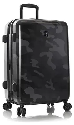 Produktbild von Heys Black Camo 4 Rollen Trolley M 66 cm mit Dehnfalte