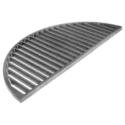 Produktbild von Gusseisen Grillrost, Halbmond-Form, 44,5 cm Durchmesser, für 21-Zoll Kamado Grill