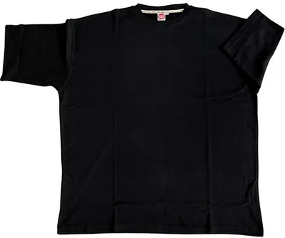Produktbild von Übergrößen Basic T-Shirt HONEYMOON Schwarz 10XL