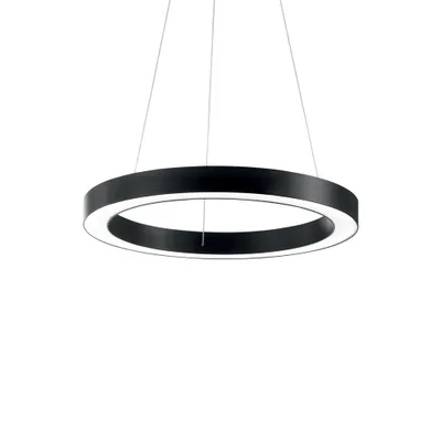 Obrázok produktu pre Ideal Lux LED závesné svetlo Oracle Ø 50 cm čierne 222097
