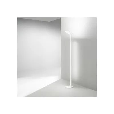 Produktbild von Weiße QUADRA LED-Stehleuchte aus Metall H.180 cm Perenz