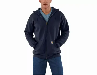 Image de Sweatshirt CARHARTT Zip Hooded Bleu Marine T.XL - K122-472-XL