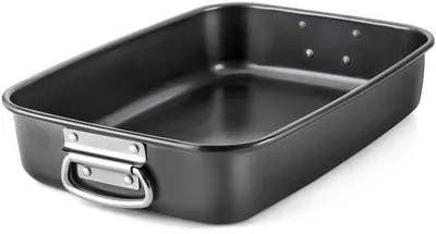 Productafbeelding van Bakplaat - Rectangular - Zwart - 40 cm