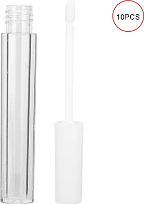 Image de Tube de brillant à lèvres, tube de brillant à lèvres vide, contenant de brillant à lèvres, contenant de brillant à lèvres cosmétique, flacon de brillant à lèvres cosmétique DIY