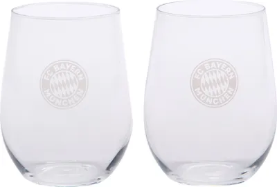 Produktbild von FC Bayern München Wasserglas 2er Set