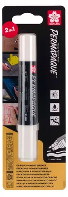 Image de Sakura Permapaque Double Point White