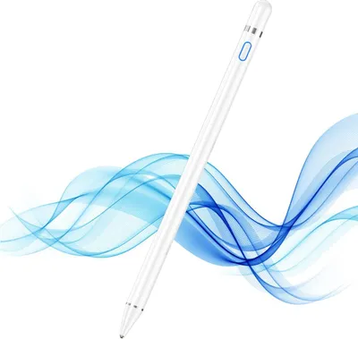 Produktbild von Stylus Stift Pen Touchscreen Pen Eingabestift Active für IOS iPad Samsung Tablet Handy Tablets, Weiß