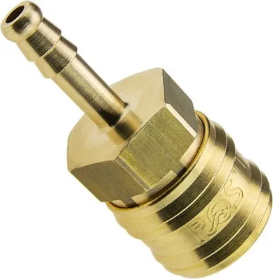 Produktbild von RQS Kupplung mit Schlauchtülle  Ø 6 mm, Typ 26, DN 7.2, Schnellkupplung