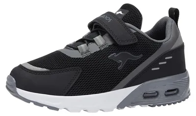 Produktbild von KangaROOS KX-ARG EV Sneaker Jugendliche Schuhe Uni 10039 000 schwarz/grau, Schuhgröße:36 EU