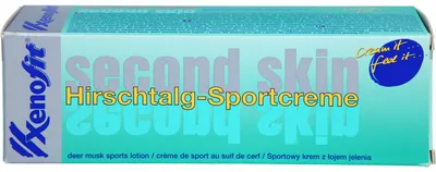 Obrázek produktu pro Xenofit Second Skin Hirschtalg-Sportcreme, 125 ml Krém