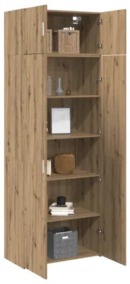 Obrázek produktu pro vidaXL Úložná skříňka 3 ks Artisan dub