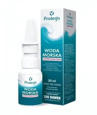Image de Protego, spray nasal avec solution marine hypertonique, 30 ml.