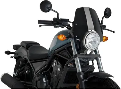 Immagine prodotto di Cupolino PUIG naked sport nero omologato ABE per Honda