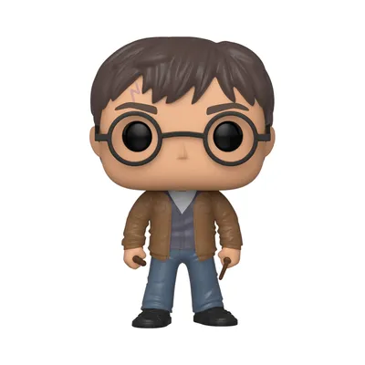 Zdjęcie produktu dla Harry Potter POP! Movies Vinyl Figur Harry z 2 różdżkami Exclusive 9 cm
