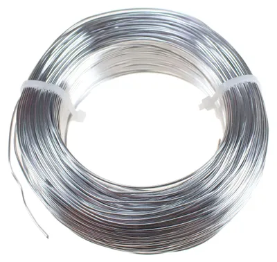 Produktbild von 120m Aluminiumdraht Ø 1mm Aludraht Basteldraht Dekodraht Schmuckdraht silber roh