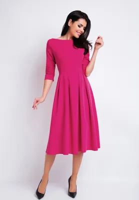 Produktbild von Awama Formelle Frauenkleider Enylat A159 rosa M
