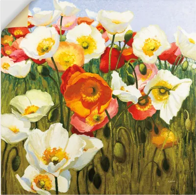 Produktbild von ARTland Wandbild, selbstklebend Sunny Goodge Street Größe: 70x70 cm