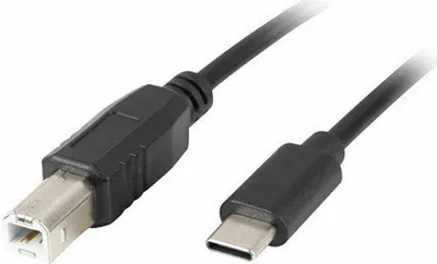 Image de Câble USB C Lanberg CA-USBA-13CC-0030-BK 3 m noir