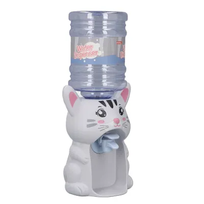 Immagine prodotto di Mini distributore d'acqua, mini giocattolo della fontana d'acqua, mini macchina del distributore d'acqua, giocattolo del distributore d'acqua di finzione, giocattolo delle fontane d'acqua potabile dei bambini, modello di cucina del distributore d'acqua di finzione