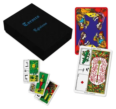 Produktbild von Dal 40010 - Ägyptische Tarotkarten von Stuart R. Kaplan [Importiert]