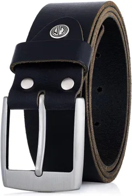 Produktbild von Herenrim 40 mm - Büffelleder - schwarz - ideal für den täglichen Gebrauch - ShopFlot