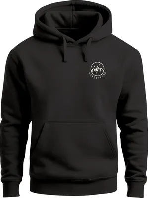 Produktbild von Hoodie Herren Logo Print Berge Wandern Kapuzen-Pullover Männer Outdoor Fashion Streetstyle Männer Neverless®