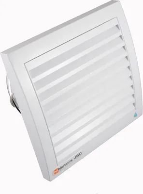 Produktbild von MM Ventilatoren | Badlüfter MM 100 | Leise 29 dB (3 m) | Rückstauklappe | Kugellager | Leistungsstark 105 m3/Stunde | Ø 100 mm | quadratisch | weiß