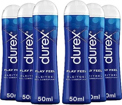Produktbild von Durex Play Feel Gleit- & Erlebnisgel 6 x 50ml