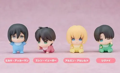 Image de Figurines chibi de Attack on Titan Akatans de 5 cm (1 figurine)