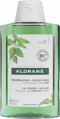 Produktbild von Klorane, Shampoo mit Bio-Brennnessel, 200 ml - Langfristig!