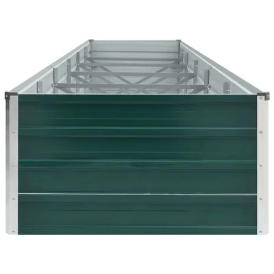Obrázek produktu pro vidaXL Zahradní zvýšený záhon z pozinkované oceli 480x80x45 cm zelený