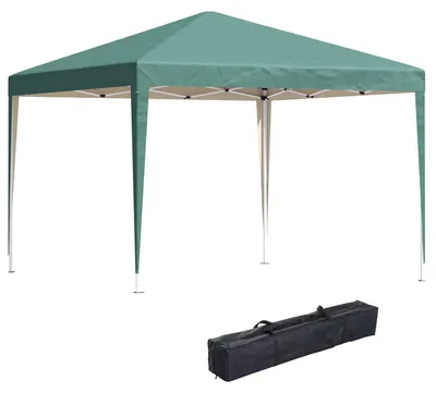Imagen del producto de Pabellón, 3m x 3m, protección solar, protección UV, color verde militar