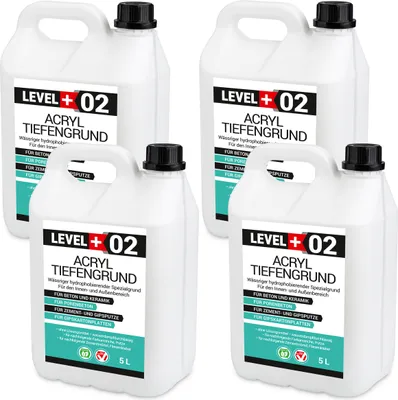 Produktbild von Acryl Tiefengrund 20L Grundierung Unter Farben und Tapeten Frostbeständig RM02