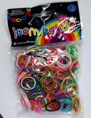 Produktbild von ToysInn Loom Bands Set für Armbänder 300 Stück Bastelset