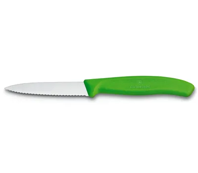 Produktbild von Victorinox Küchenmesser Universal, gezahnt grün