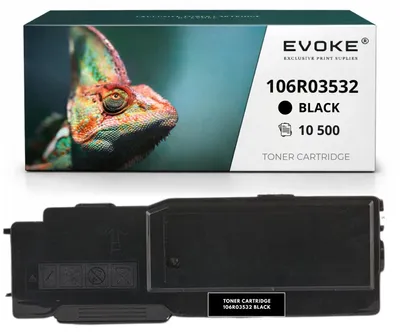 Obrázek produktu pro Tonerová kazeta Evoke kompatibilní s tiskárnami Xerox C400 / 405, černá, 10 500 stran, kompatibilní s modely VersaLink C400, C400V_N a C405