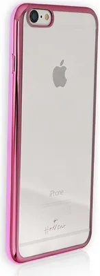 Produktbild von DrachenLeder Hallsen Handyhülle iPhone 6 6S pink Kunststoff OMG100P
