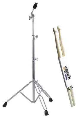 Obrázek produktu pro Stojan na činely Pearl C-830 s paličkami na buben