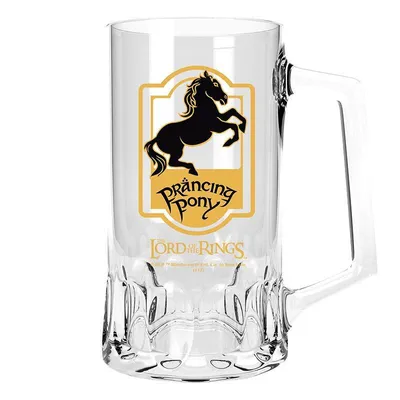 Produktbild von Der Herr der Ringe Bierkrug Prancing Pony klar Standard
