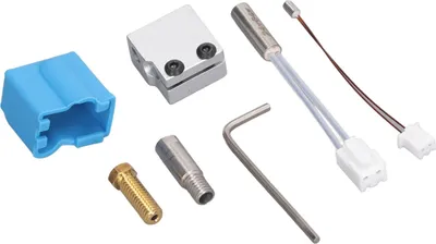 Produktbild von 3D-Drucker-Hotend-Düsen-Kit, Extruder, 24-V-Heizrohr, Thermistor-Ersatz für Sidewinder X1 X2