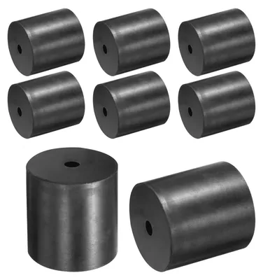 Produktbild von Set von 8 Gummi Abstandshaltern 50x8x50mm - Vibrationdämpfer