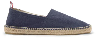 Produktbild von Castañer Flache Espadrilles PABLO/002 Stil Camping aus Baumwolle, blau, 43 E