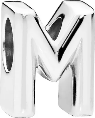 Produktbild von PANDORA Charms 797467 Alphabet Buchstabe M Silber 925