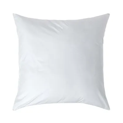 Obrázok produktu pre HOMESCAPES Obliečka na vankúš hustota vlákien 200 biela, 80 x 80 cm