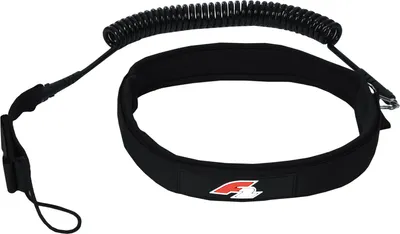 Produktbild von F2 Stand Up Paddling Leash Hüft Coiled Leash Schwarz 2024/25