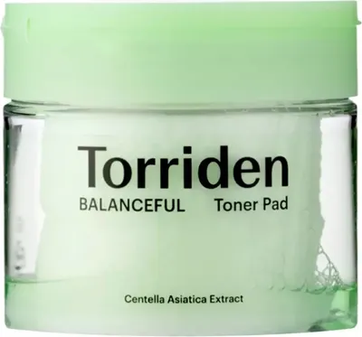 Zdjęcie produktu dla Torriden Balanceful Cica Toner Pad, 60 szt - płatki tonizujące do twarzy