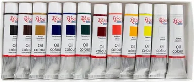Produktbild von Rosa Gallery Ölfarben Set Studio Qualität 12 Farben 20ml